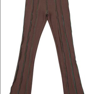 rare Fashion Brand Company Rotten Leaf Tencel Rib Pants
